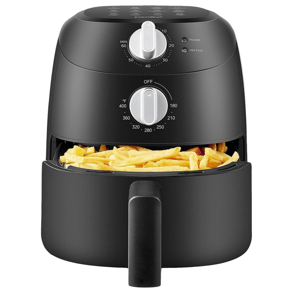 Midea 2.1 Quart Compact Air Fryer in Black, , large