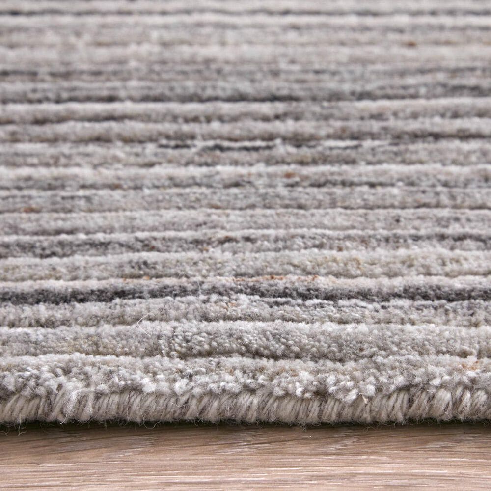 Feizy Lakewood Gray 2' x 3' Area Rug, , large