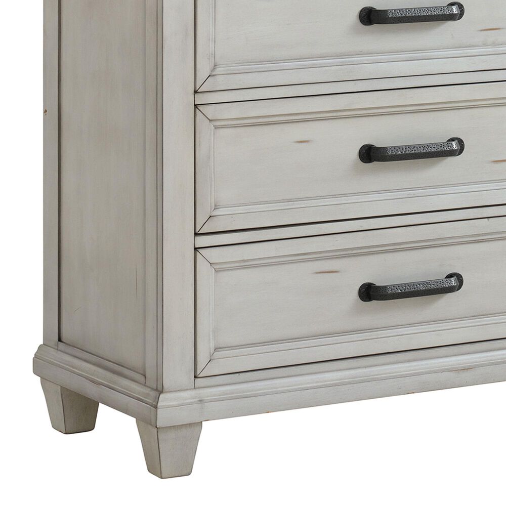 Mayberry Hill McCoy 5-Drawer Chest in Antique White, , large