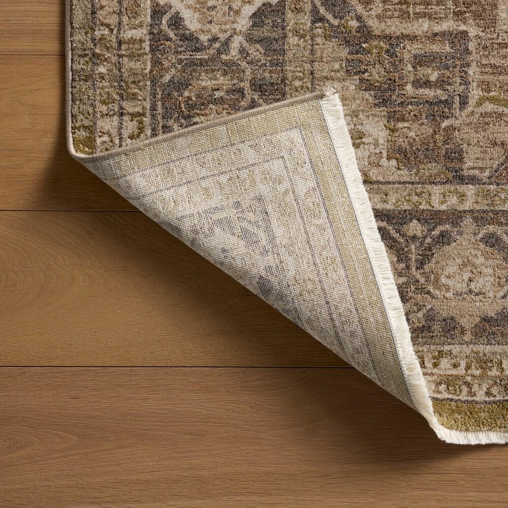 Loloi Haywood Moss and Charcoal 2&#39;7&quot; x 8&#39; Runner, , large