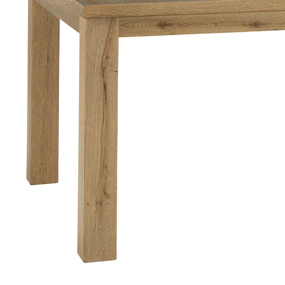 Millenium Galliden Rectangular Dining Table in Rustic Oak - Table Only, , large