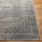 Surya Lavadora LVR2341 9"3" x 12" Black, Gray and Light Gray Area Rug, , large
