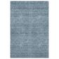 Dalyn Rug Company Soft Essentials Solid Denim 10" x 14" Indoor/Outdoor Area Rug, , large