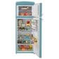 Unique Appliances Classic Retro 7.5 Cu. Ft Top Freezer Refrigerator in Ocean Mist Turquoise, , large