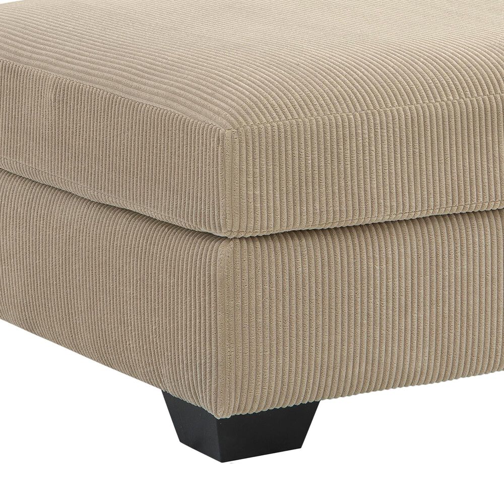 Ashley SimpleJoy Oversized Accent Ottoman in Sand, , large