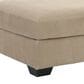 Ashley SimpleJoy Oversized Accent Ottoman in Sand, , large