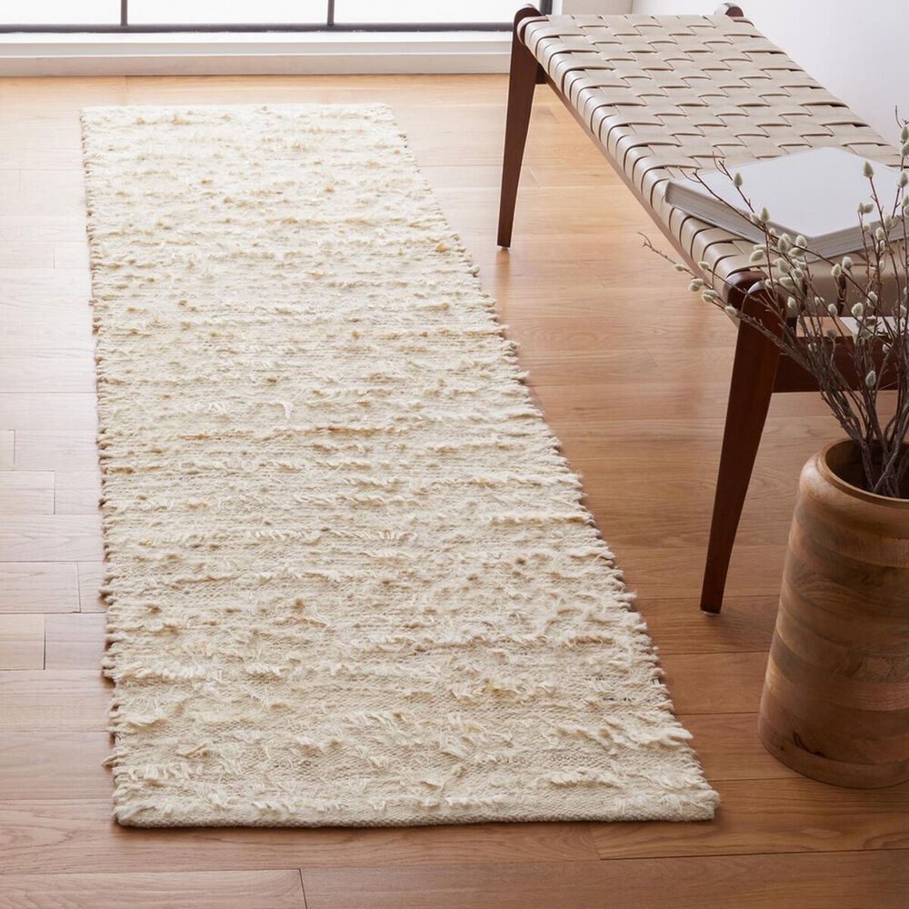 Safavieh Natura NAT322A 2&#39;3&quot; x 8&#39; Ivory Runner, , large