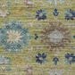 Dalyn Rug Company Silk Road Aloe, Sky, Ivory, Copper, Mocha and Gray 1"8" x 2"6" Area Rug, , large