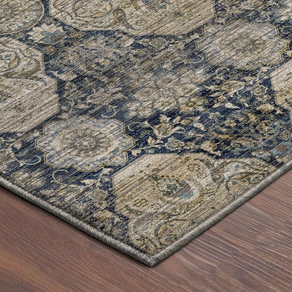 Dalyn Rug Company Aristo AR8 Navy 2'3" x 7'6" Runner, , large