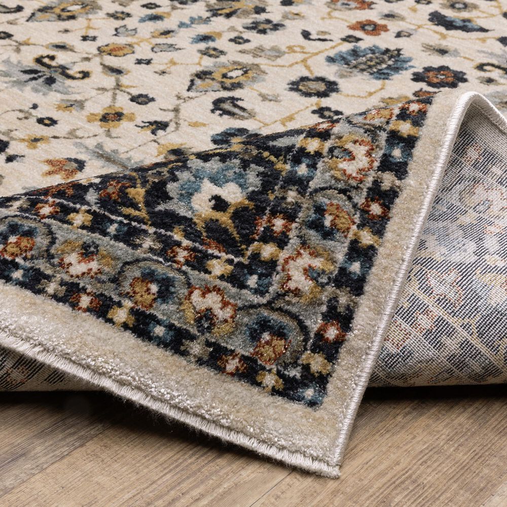 Oriental Weavers Eliana Beige and Multicolor 9&#39;10&quot; x 12&#39;10&quot; Area Rug, , large