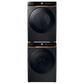 Samsung 7.5 Cu. Ft. AI Smart Dial Electric Dryer with Super Speed Dry and MultiControl in Brushed Black, , large
