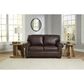 Ashley Colleton Stationary Loveseat in Dark Brown, , large
