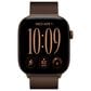 Apple Watch Series 12 (GPS) 46mm Dark Bronze Aluminum Case with Dark Bronze Milanese Loop - M/L and 2-Year AppleCare+, , large