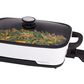 Presto Precise 16" Tuxedo Digital Precision Skillet in Black and White, , large