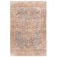 Surya Mirabel MBE-2310 6"7" Round Teal, Aqua, Gray, Burnt Orange, Olive and Beige Area Rug, , large