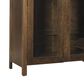 Trailway Llc Bourbon Trail Curved 2-Door Hutch in Turkish Coffee, , large