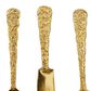 Maple and Jade 23" x 6" Wall Decor in Gold (Set of 3), , large