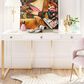 Tov Furniture Janie Desk in White, , large