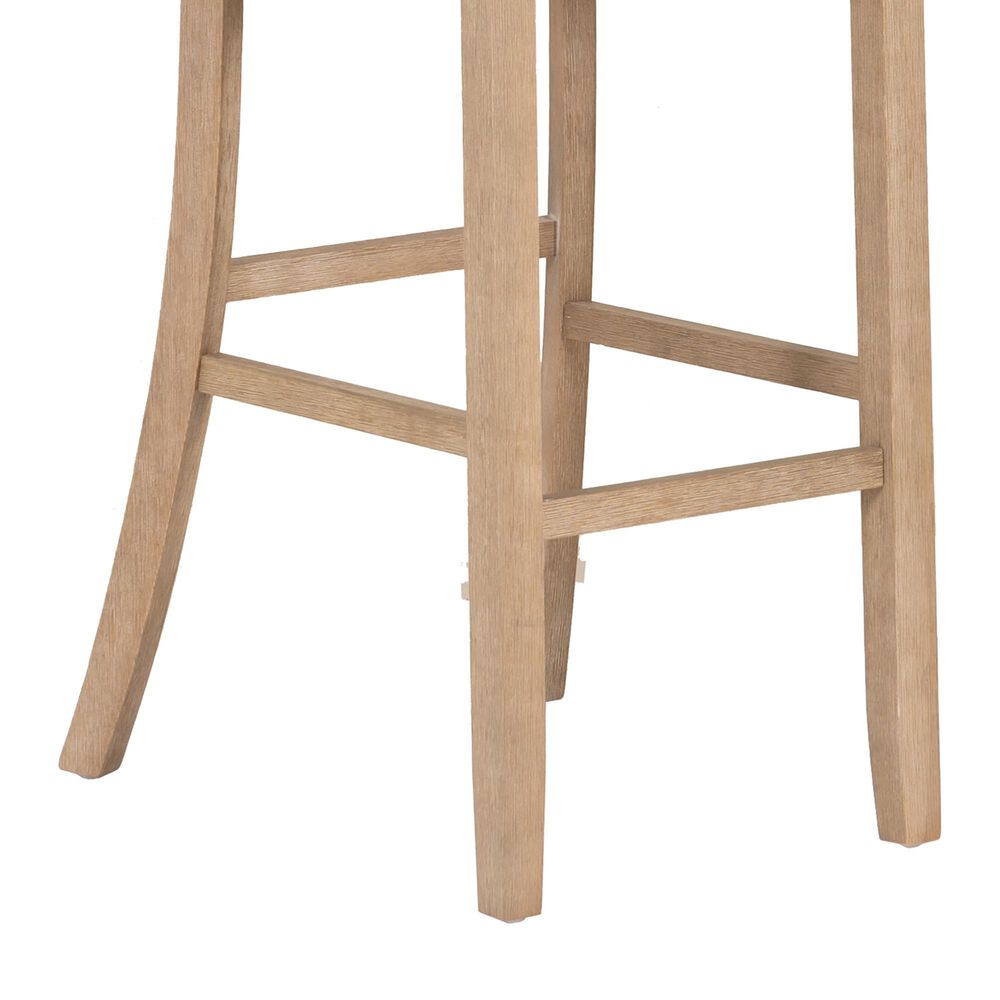 Linon Home Decor Torino Soho Bar Stool in Grey Wash, , large