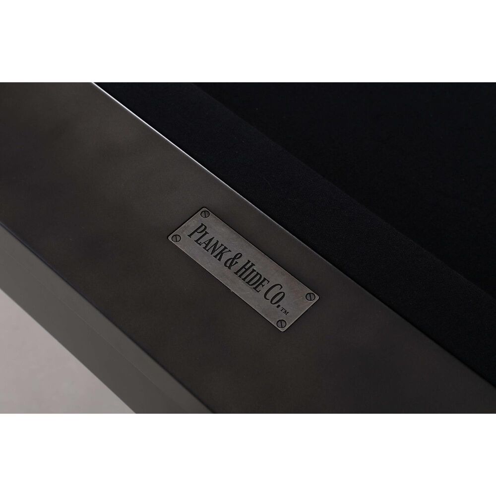 Plank and Hide 8&#39; Felix Pool Table in Gunmetal Grey, , large