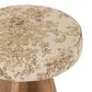 Four Hands Damon Swivel Counter Stool in Washed Natural Oak and Oxidized Grey, , large