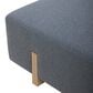 Kuka (Hk) Trade Co Lmt Motion Cocktail Ottoman in Marin Denim, , large