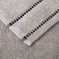 Timberlake Lavish Home 6-Piece Quick Dry Towel Set in Silver, , large