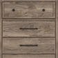 Ashley Rusticott 5-Drawer Chest in Brown, , large