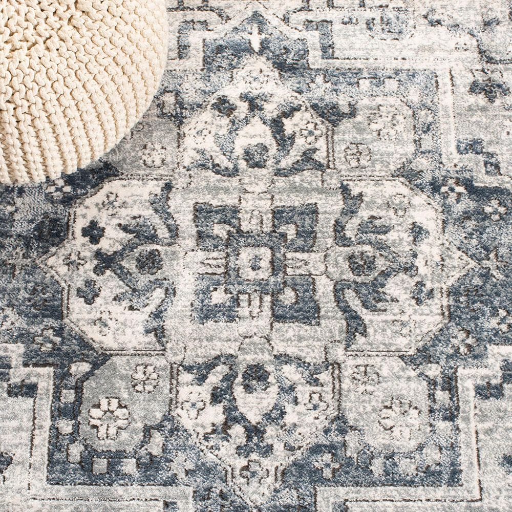 Safavieh Oregon 8&#39; x 10&#39; Navy and Ivory Area Rug, , large