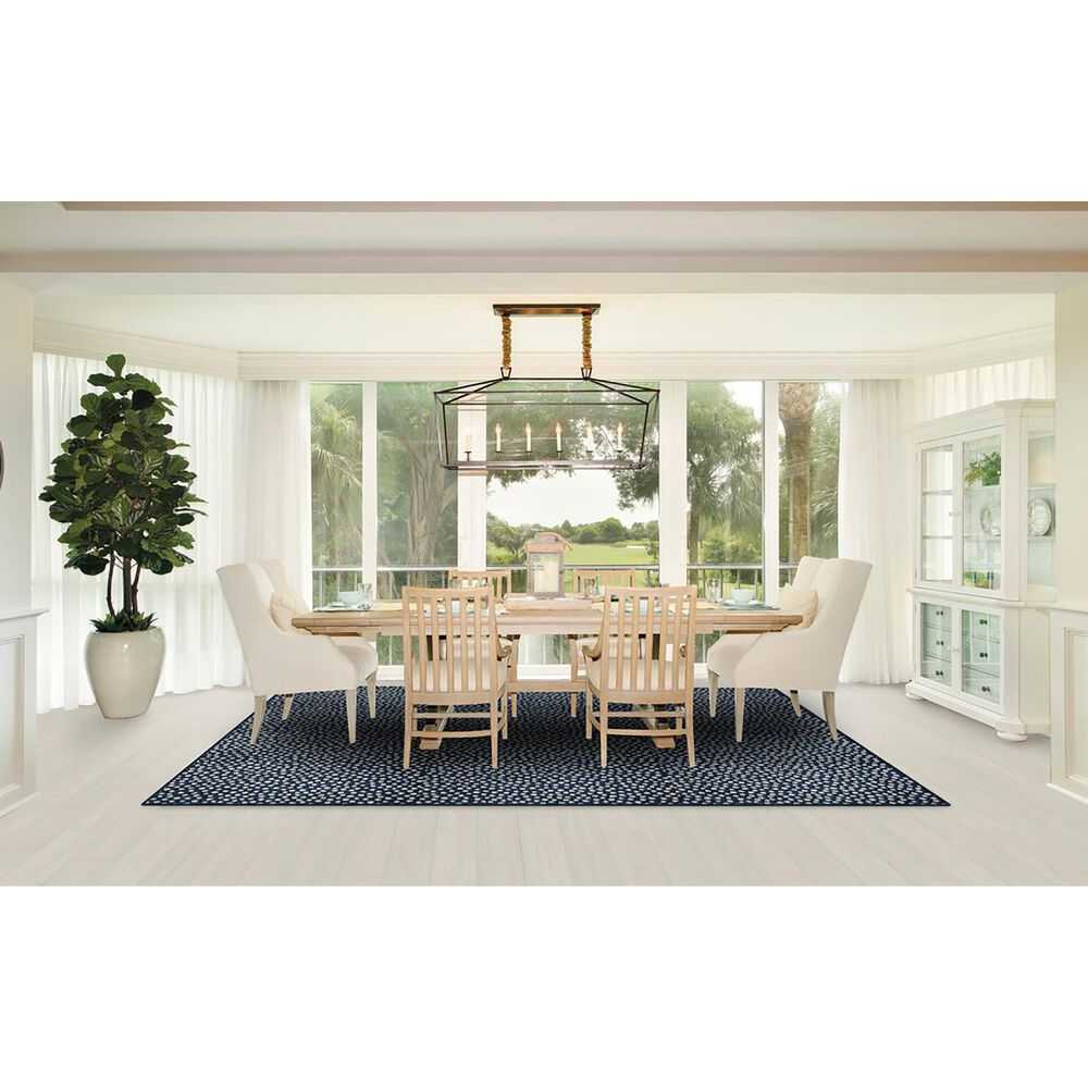 Stanton Kilimanjaro Dottie Carpet in Navy, , large