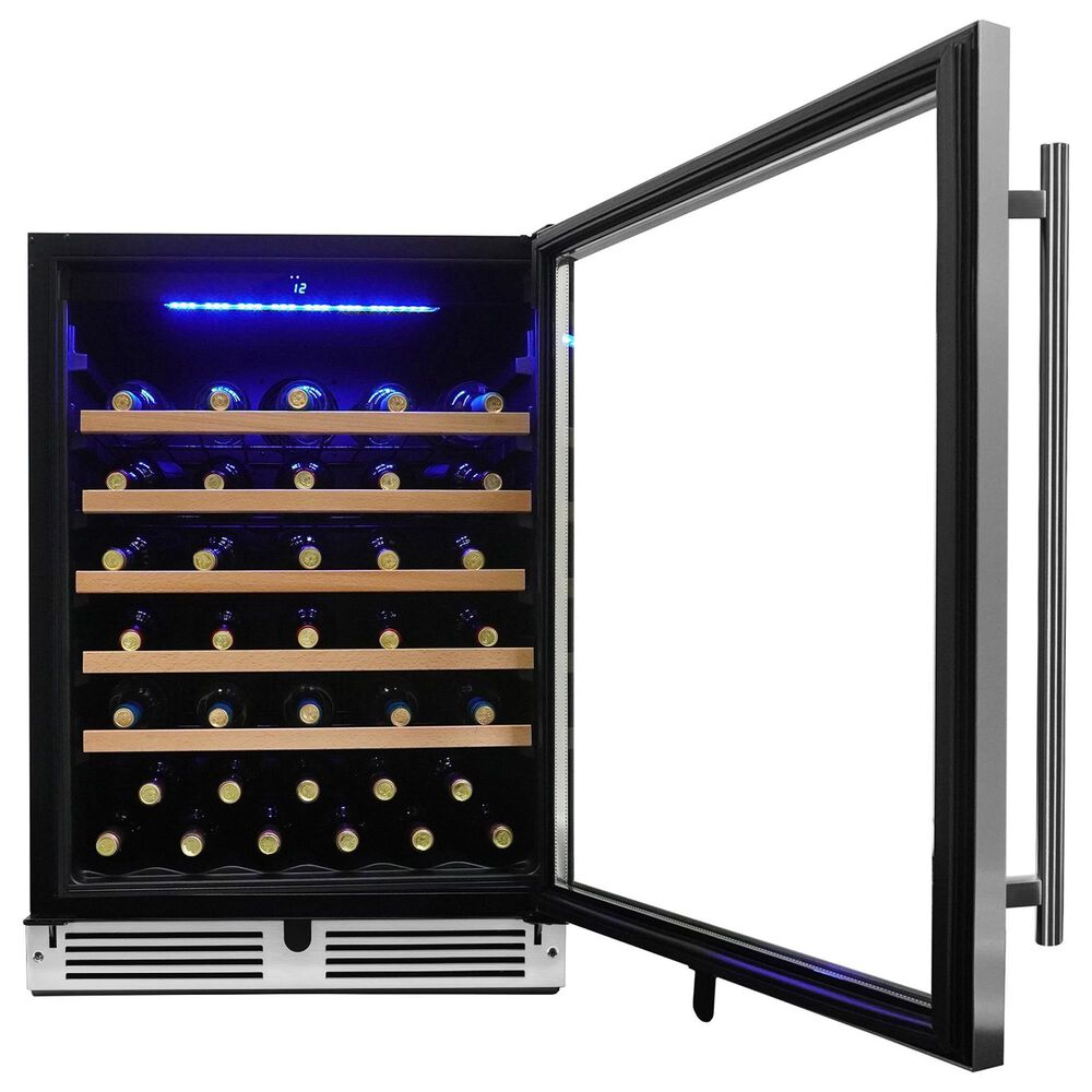 Danby 5.7 Cu. Ft. Under Counter Wine Cooler in Stainless Steel, , large
