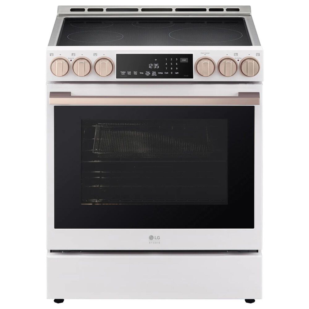 LG 6.3 Cu. Ft. Induction Slide-in Range in Essence White, , large