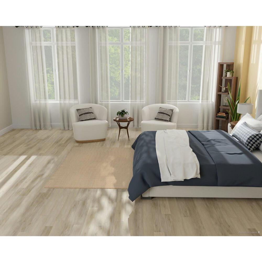 Nourison Courtyard Jute and Ivory 4&#39; x 6&#39; Indoor/Outdoor Area Rug, , large