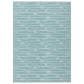 Dalyn Rug Company Harbor 8" x 11" Lagoon Indoor/Outdoor Area Rug, , large