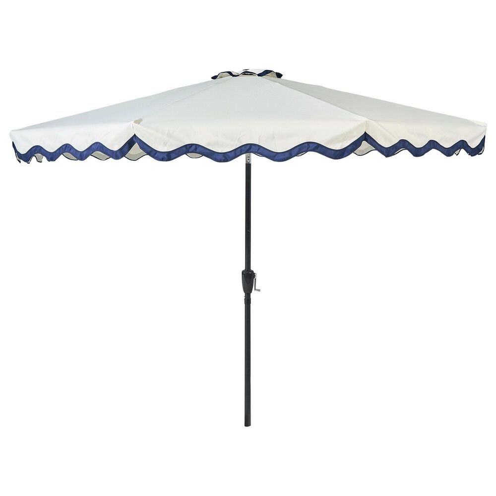 HOMLUX 10" Patio Umbrella in White, , large
