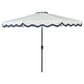 HOMLUX 10" Patio Umbrella in White, , large