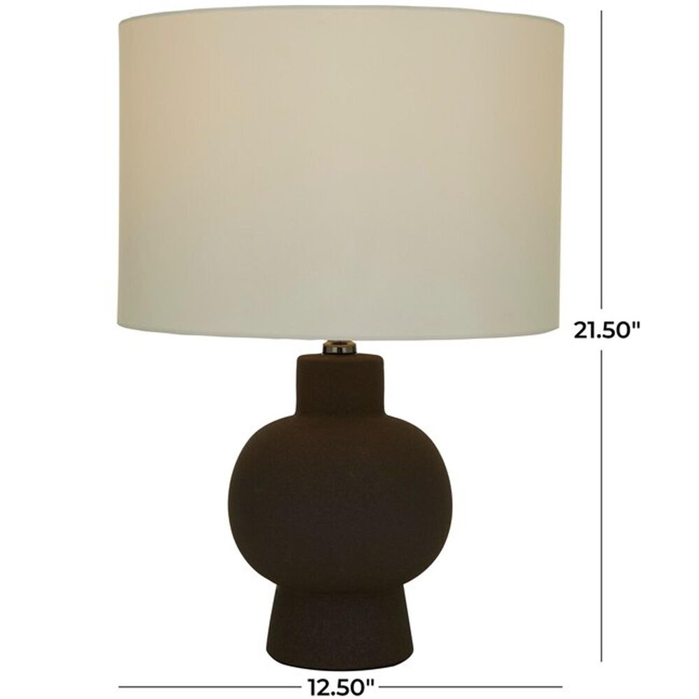 Maple and Jade Cosmoliving Black Gourd T Lamp, , large