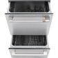 Cafe 24" Double Drawer Dishwasher in Stainless Steel, , large