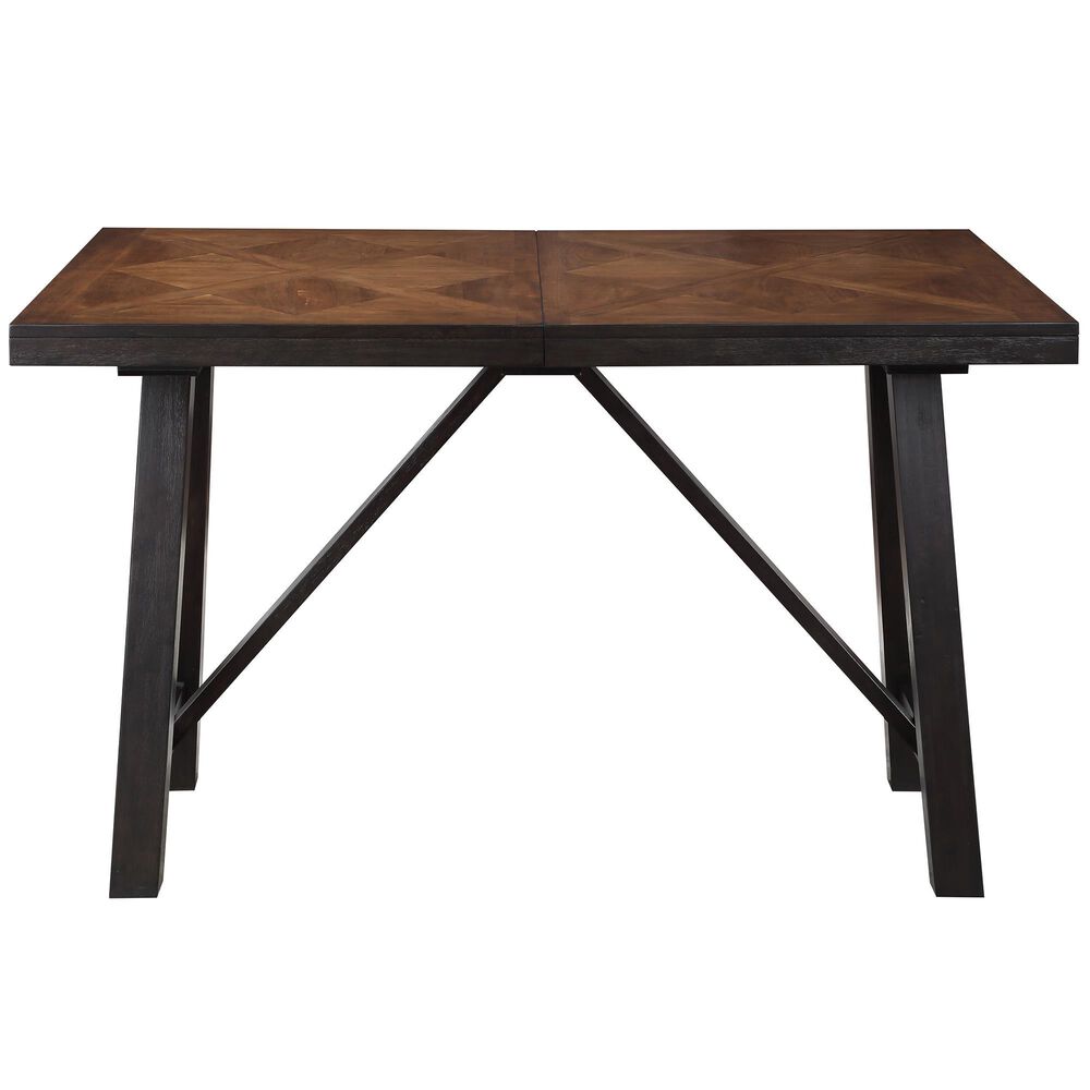 Steve Silver Halle Counter Dining Table in Ebony Brown, , large
