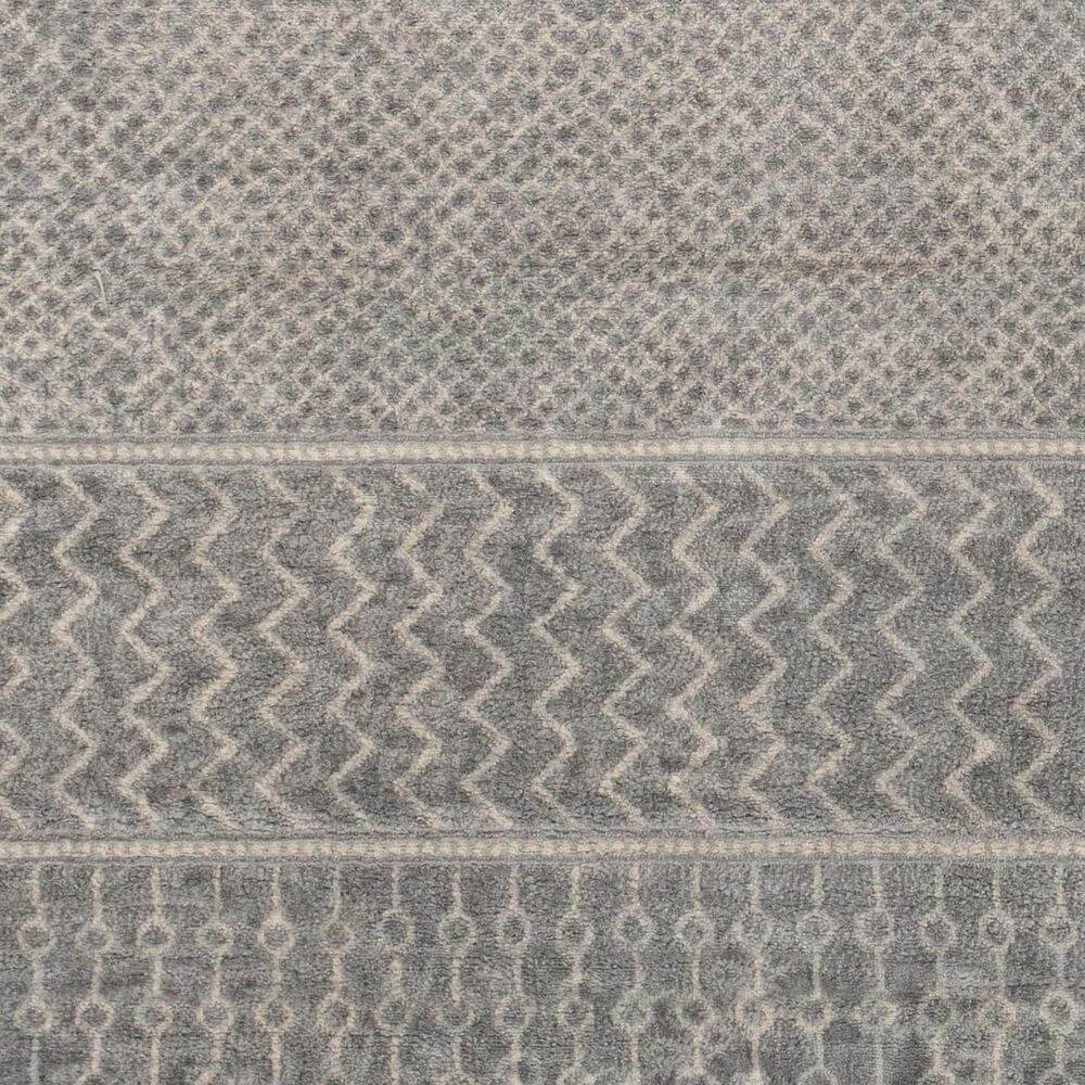 Surya Monaco MOC-2304 7&#39;9&quot; x 10&#39;3&quot; Silver, Gray and Cream Area Rug, , large