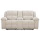 Ashley Orlen Manual Double Reclining Loveseat with Console in Winter, , large