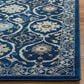 Safavieh Evoke EVK210A 3" x 5" Royal Blue and Ivory Area Rug, , large