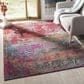Safavieh Monaco MNC261R 4" x 5"7" Fuchsia and Blue Area Rug, , large