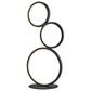 Lite Source Fedora 3-Ring LED Table Lamp in Black, , large