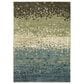 Oriental Weavers Reed 3"3" x 5" Blue and Brown Area Rug, , large