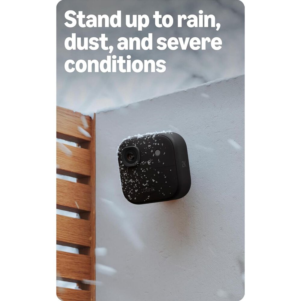 Blink Outdoor 2K+ 5-Security Camera System with Sync Module Core in Black, , large