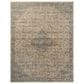 Loloi Heritage 9" x 12" Sage and Navy Area Rug, , large