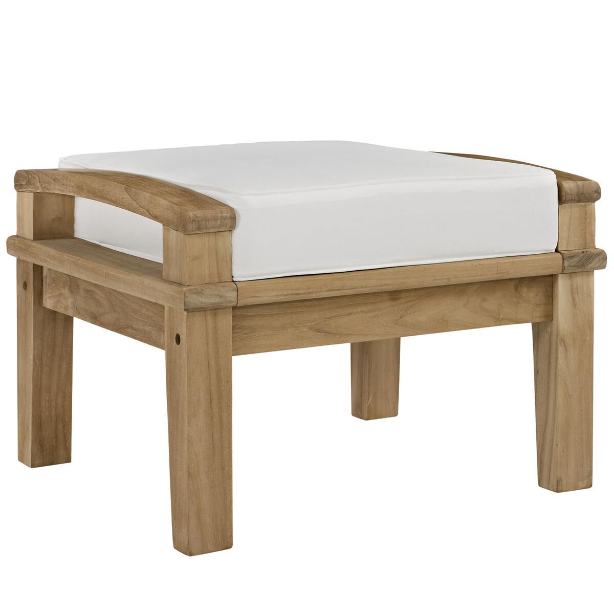 Modway marina 4 piece outdoor patio teak set best sale