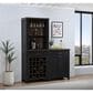 ECI FURNITURE Ashford Wall Bar in Black, , large