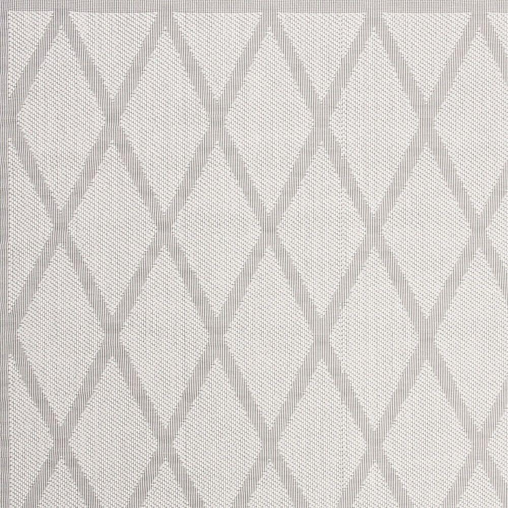 Safavieh Bermuda BMU805A 5&#39;3&quot; x 7&#39;6&quot; Ivory and Light Grey Indoor/Outdoor Area Performance Rug, , large